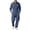 Navy, variant on CharmCyan Mens Corduroy Two Piece Set Long Sleeve Button Down Shirt and Cargo Pants Outfit with Pockets Casual Relaxed Fit Tracksuit for Everyday Wear Army Green L