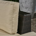 thumbnail image 3 of Noble House Santa Rosa 8-Piece Outdoor Wicker Sofa Set in Multibrown/Beige, 3 of 6