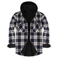 thumbnail image 2 of Ceisia Men's Outdoor Sports Jacket Hooded Long Sleeve Winter Regular Fit with Button Gift, 2 of 4