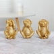 thumbnail image 2 of de estatuilla de resina para decoración del hogar, estatua de Animal pequeños sin maldad, adorno de escultura hecho a mano Baoblaze Figuras de monos, 2 of 8