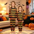 thumbnail image 4 of 2026 Matching Family Halloween Pajamas Set, Fall Sleepwear, Ghost & Pumpkin Printed Holiday Sleepwear, Soft Loungewear PJs Outfit, 4 of 5