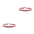 thumbnail image 2 of Justharion Appreciate Handcrafted Of Multicolored Braided Friendship Bracelet Fashionable AAA-005 2Set, 2 of 6