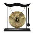 thumbnail image 1 of Desktop Gong Table Wind Chime Percussion Instruments with Mallet for Home Decor Housewarming Gift - Twelve Chinese Zodiac, 1 of 7
