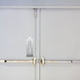 thumbnail image 4 of COMPUKAS 2Ud Robustos De Acero Inoxidable Para Puertas Corredizas Y Cortafuego En Color Plata, 4 of 8