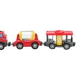 thumbnail image 2 of Juguetes de tren eléctrico Montessori, juguete interactivo entre famiia, juguetes de aprendizaje , juguetes de vehículos ños, Turismo Baoblaze Juego de vías de tren, 2 of 4