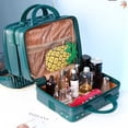 thumbnail image 4 of 14 inch Mini Travel Suitcase Cosmetic Box Hand Luggage Organizer Makeup Case Small Password Box Boarding Case 2, 4 of 6