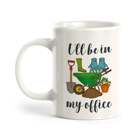I'll Be In My Office 11oz Plastic Coffee Mug