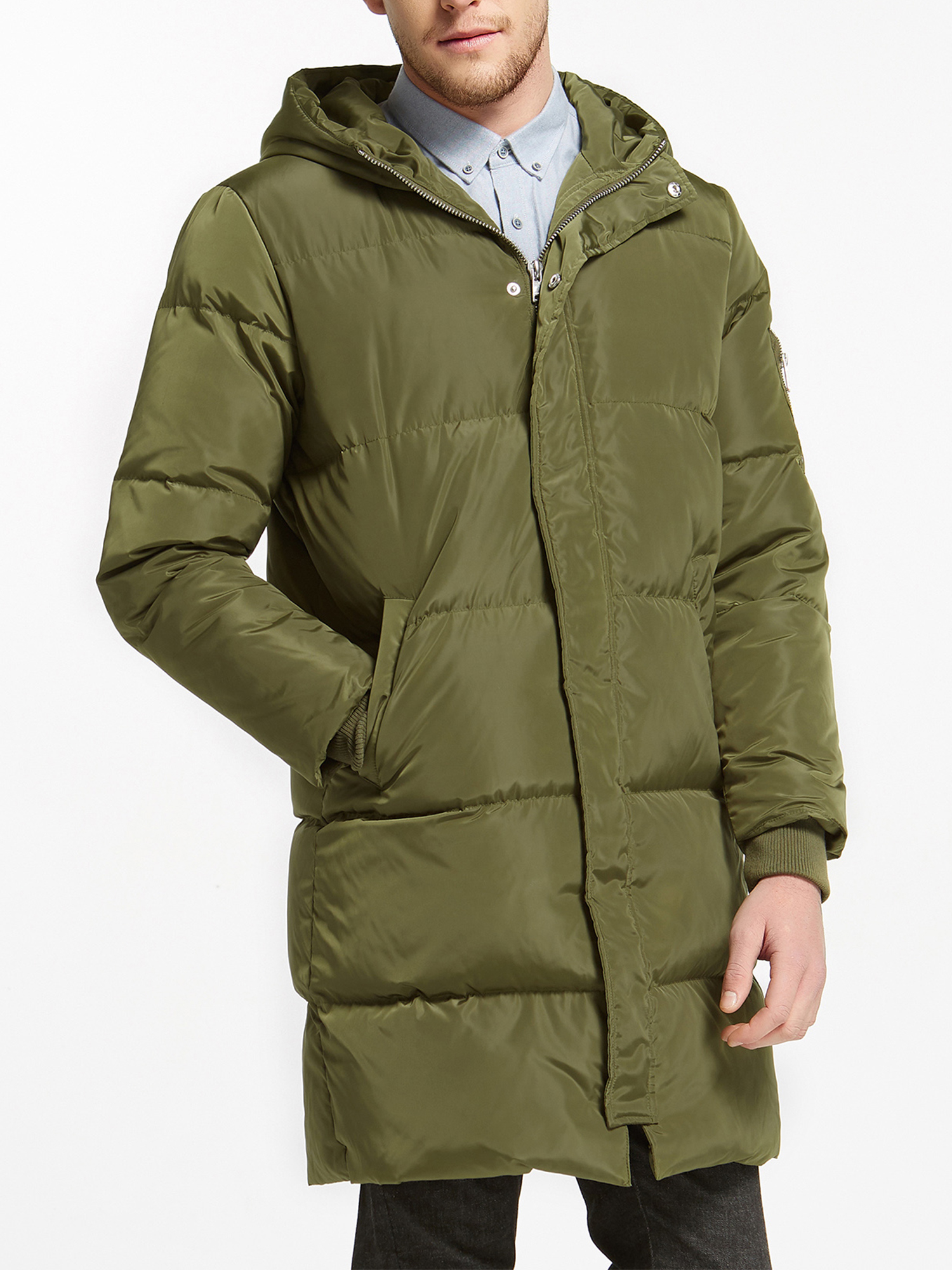 Orolay Men's Winter Down Jacket Down Puffer Jacket Plus Size - image 3 of 5