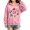 Pink, variant on Generic Boys Girl Sweatshirt Pullover,Comfy Oversized Jumper,Crewneck,Cuff Ribbed Knit,Youth Juniors Thermal Thin Warmy,Travel Cool