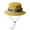 Yellow, variant on Versatile Bucket Hat for Outdoor Leisure with Secure Clip Design Ideal Sun and Fashionable Pairing
