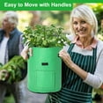 thumbnail image 4 of Gostoto 5 7 10 Gallon Potato Planting Bag with Handles Breathable Non-Woven Fabrics Pot Planter Growing Garden Vegetable Container, 4 of 7