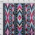 thumbnail image 3 of oneOone Polyester Lycra Light Blue Fabric Tribal Fabric For Sewing Printed Craft Fabric By The Yard 56 Inch Wide, 3 of 5