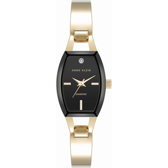 Anne Klein Genuine Diamond Dial Bangle Ladies Watch