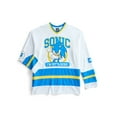 thumbnail image 6 of Sonic the Hedgehog Boys and Big Boys I'm Outta Here Graphic Hockey Jersey, Sizes 4-18, 6 of 9