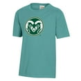 thumbnail image 2 of Youth  Green Colorado State Rams Logo Comfort Wash T-Shirt, 2 of 3