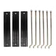thumbnail image 2 of 101090801 kit de varilla de placa de sujeción de batería que evita el cambio de metal con tuerca de arandela para carros eléctricos ANGGREK Otros, 2 of 8
