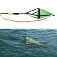 thumbnail image 5 of GOGHOST Drift Sock for Boat with Harness Buoy,High Strength Polyester Fiber PVC Sea Anchor Green 20in, 5 of 7