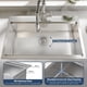 thumbnail image 5 of 30x18x9 En Stainless Acero Abatibles-En Cocina Drain Pull Down 304 Coiled Faucet Single Bowl Estación de Trabajo Ultra Negro 5-Piece Accessory Set Single Hole Extraíble 304 Coiled Faucet 5-Piece., 5 of 8
