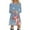 Light Blue, variant on TJAZFJPA Silk Dress Christmas Womens Long Sleeve Crew Neck Deer Printed Soft Dress Fashion Party Swing Dress Clubbing Dress Plus Size Maxi Dresses for Women