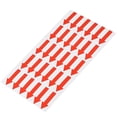 thumbnail image 3 of 360 Pcs Red Small Arrow Stickers, 1.2x0.4 Inch Waterproof Self-Adhesive Labels for Gas Flow Direction, Inspection, Inventory Organization and Product Defect Marking, 3 of 7