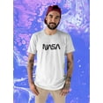 thumbnail image 2 of NASA Nasa Minimalistic Noir  T-Shirt Men -NASA Designs, Male Medium, 2 of 4