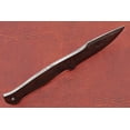 thumbnail image 5 of 8" clip point Damascus steel blank blade pocket knife with 3.5" cutting, 5 of 6