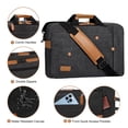 thumbnail image 4 of Bolsa para portátil ESTARER 3 en 1 para hombre de 17 a 17 pulgadas, resistente al agua, 4 of 6