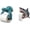 Sea Turtle+Shark, variant on Sea Turtle Toilet Paper Roll Holder, Wall Mount Coastal Bathroom Accessory, Ocean Themed Tissue Dispenser & Towel Ring for Beach Decor