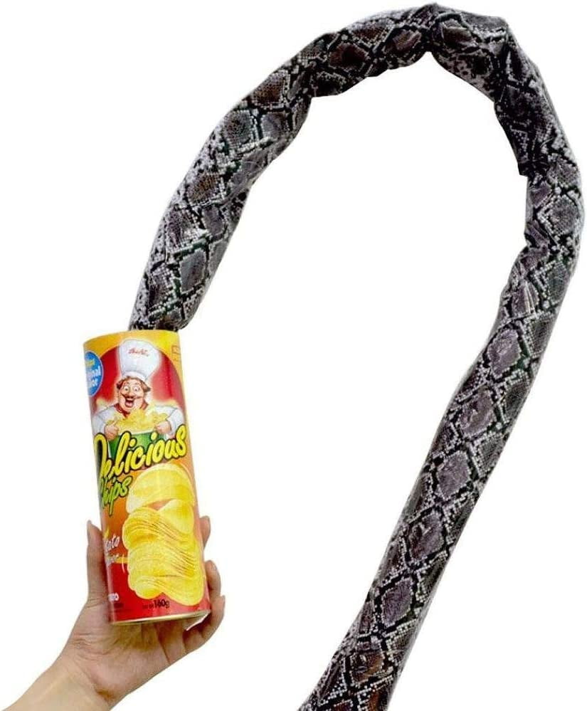 Prank Potato Chips Funny Jokes Jump Out of Halloween Party Supplies