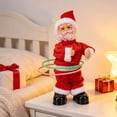 thumbnail image 6 of Christmas Santa Claus Figurine, Battery Operated Animated Spinning Santa, Funny Christmas Table Decor, Indoor Christmas Decorations Xmas Decor by MPOISVA, 6 of 9