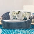 thumbnail image 2 of Stupell Industries Simple Petals Boho 2 Piece Outdoor Printed Pillow Set design by Elara Yasna, 18 x 7 x 18, 2 of 6
