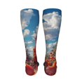 thumbnail image 6 of Yiaed Tomato Field Bottle Print Great elasticity Adult Stockings Sports socks for Men and Women-One Size, 6 of 8