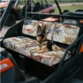 thumbnail image 2 of Yuyamidu Camo Deer Mule Seat Cover Split Back UTV Seat Covers Compatible Fits for 3000 3010 3020 4000 4010 2001-2023 2025 Full Protection American Flag UTV Bench Seat Cover, 2 of 6