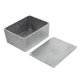 thumbnail image 4 of 1 UNID aluminio pisón caja caja de guitarra pedal de recinto reemplazo (plata), 4 of 8