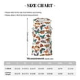thumbnail image 4 of Naloa Colorful Butterfly Basketball Jersey Reversible Men's Mesh Athletic Sports Shirts Training Practice S-4XLXX-Large, 4 of 6