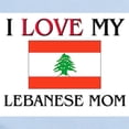 thumbnail image 2 of CafePress - I Love My Lebanese Mom Infant Bodysuit - Baby Light Bodysuit, Size Newborn - 24 Months, 2 of 4
