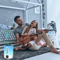 thumbnail image 4 of reloj despertador Bluetooth para niños, lámpara de noche táctil que cambia de color regulable, máquina portátil de ruido blanco, regalos para niñas adolescentes para niñas de 12 años, 4 of 5