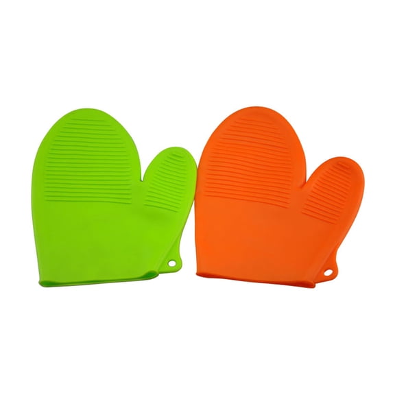 FUEENIRVA Silicone Mitts for Baking and Kitchen Use 2Pcs