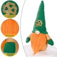 thumbnail image 3 of Compatible Withgnome Faceless Doll Home Decor For St.patrick's Day Irish Gifts, A, 3 of 5