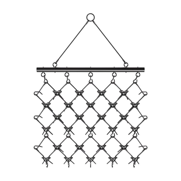 Drag Harrow 5.8x4.8 ft ATV Lawn Rake - Chain Harrow for Leveling
