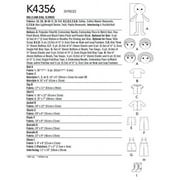 Kwik Sew Sewing Pattern 4356 - Dolls & Doll Clothes , Size: OS (One Size)