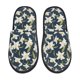 thumbnail image 1 of Balery Lilies Flowers Pantuflas de Casa de Felpa Silenciosas con Diseño Estampado, Zapatillas Cómodas Antideslizantes de Algodón para Interior-Medium, 1 of 8