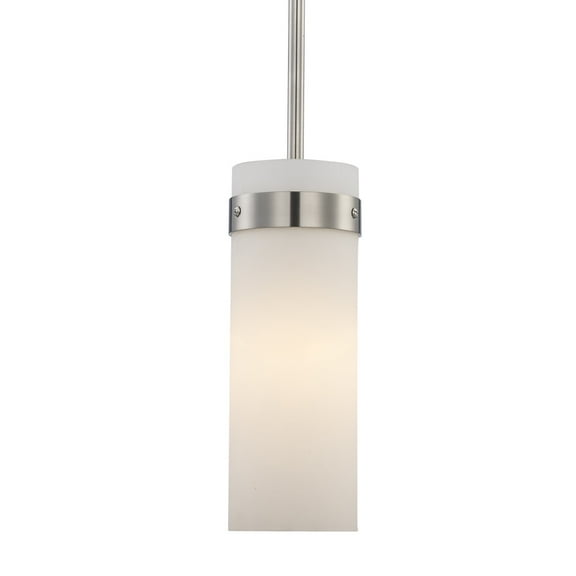 Trans Globe Lighting Pnd-2176 Crosby 4" Wide Mini Pendant - Nickel