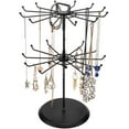 thumbnail image 3 of MyGift Jewelry Organizer Tower, Bracelet Display Stand, Black Metal, 3 of 7