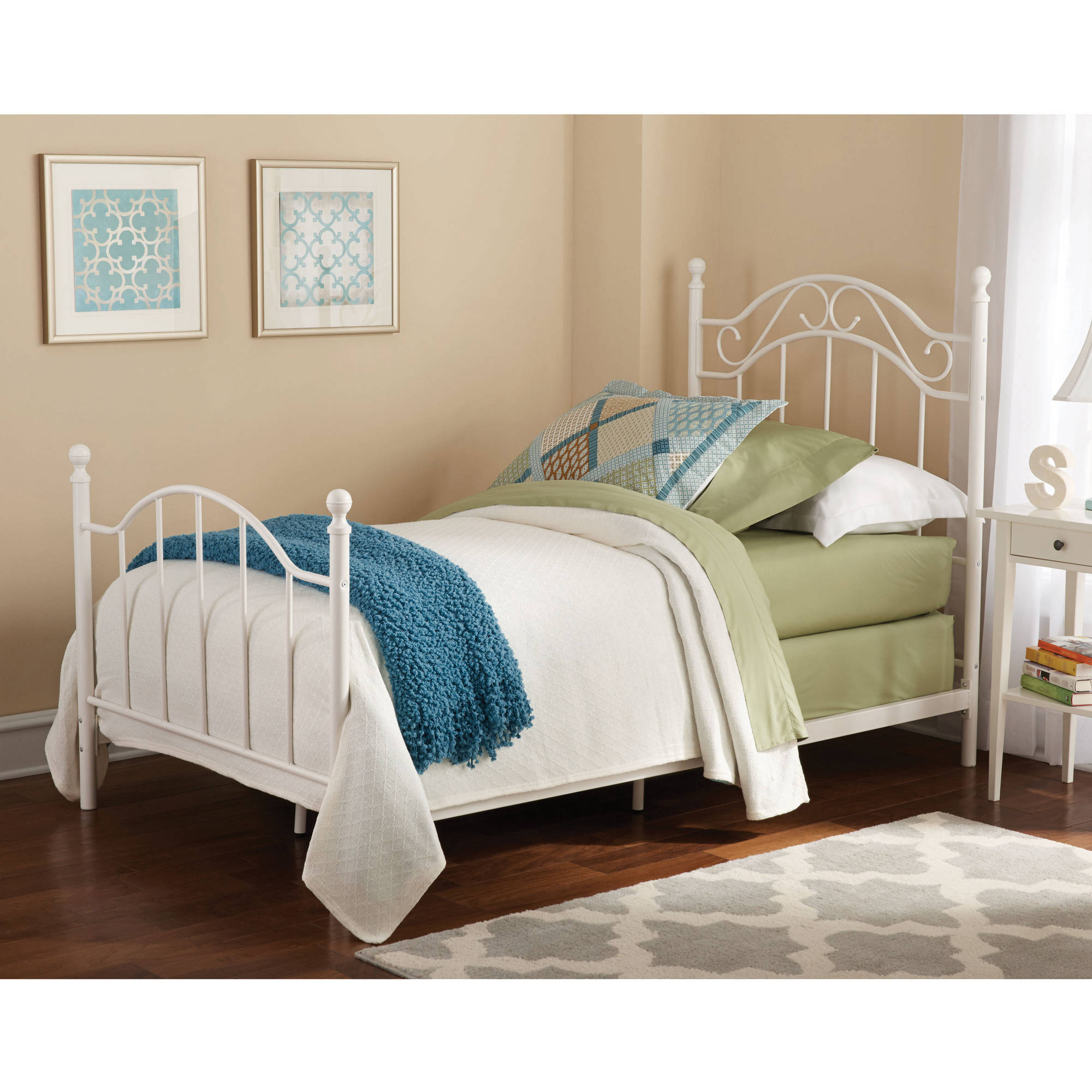Mainstays Twin Metal Bed   Walmart.com
