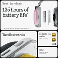 thumbnail image 5 of Nothing Headphone (a) 2026 New, Adaptive Active Noise Cancelling Headphones, Wireless Over Ear Bluetooth 5.4 ANC Headset with LDAC Hi-Res, 5 HD Mics Ultra Bass via APP, 135 Hours Playtime, Black, 5 of 8