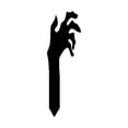 thumbnail image 2 of 5 Pcs Black Acrylic Skeleton Hand Yard Stakes, Halloween Creepy Ground Insert Decor for Garden Graveyard Outdoor Party Decoration, 2 of 6