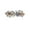 AB / Rose gold plated, variant on Faship Gorgeous Navy Blue Rhinestone Crystal Floral Hair Barrette Clip