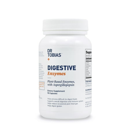 Dr Tobias Digestive Enzymes Capsules, 90 Ct