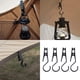 thumbnail image 2 of 4Pcs Outdoor Camping Lights Hook Holder Antiskid Clamp Tent Fixed Clip Tent Clip Light Hook Nonslip Fixing Clip, 2 of 4